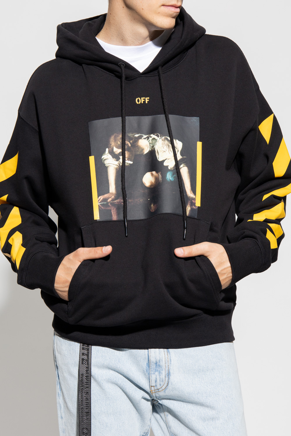 Off white store hoodie bluza